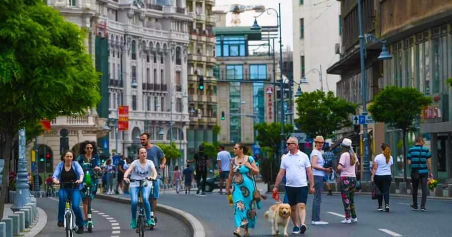 Gca Apart Victoriei Boekarest Buitenkant foto