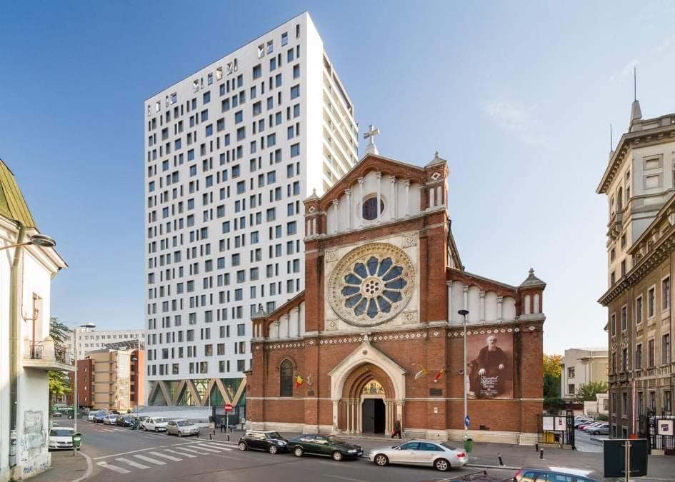 Gca Apart Victoriei Boekarest Buitenkant foto